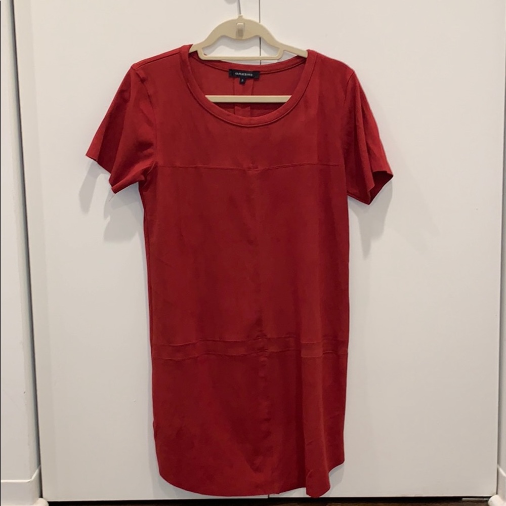 Suede dress